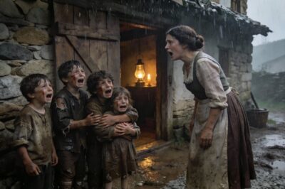 La mujer sin hijos era considerada inútil… hasta que cuatro niños huérfanos fueron abandonados en su puerta.