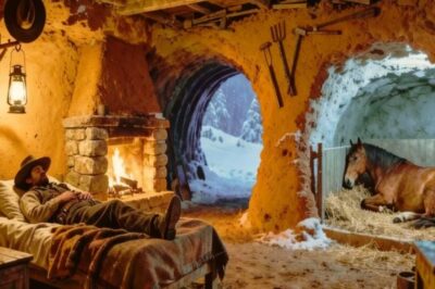 Se burlaron de él por construir un refugio subterráneo oculto… Hasta que el invierno lo confirmó