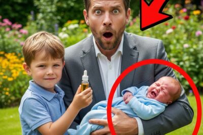 “¡Señor, su novia puso algo en la sopa del bebé!” – El millonario ignoró al niño de la limpieza, hasta que un olor extraño reveló la oscura verdad que dormía en su propia casa.