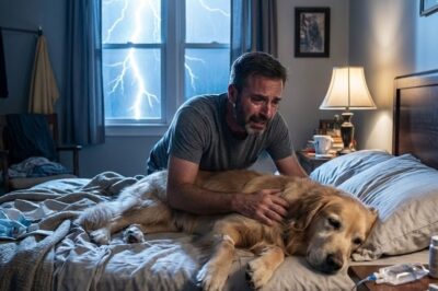 CUANDO LA ENFERMEDAD LE ARREBATÓ LAS FUERZAS, PERO NO PUDO ROBARLE LA LEALTAD A UN PERRO.