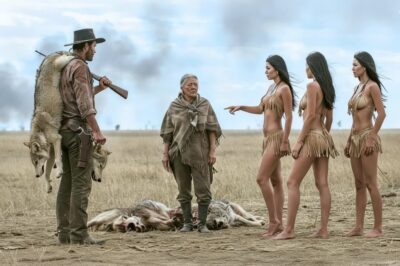 Él salvó a tres sexys apaches de los lobos; al día siguiente, su madre le dio esto como recompensa