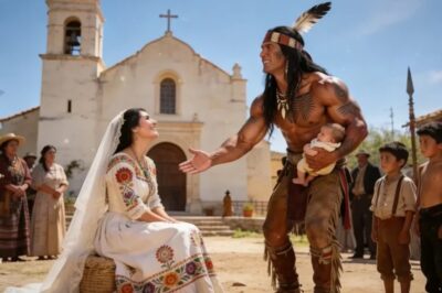La dejaron plantada en el altar por ser estéril, pero el guerrero apache lo vio todo e hizo…