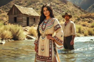 Creyó comprar una cabaña barata… hasta que una mujer apache afirmó ser su esposa.