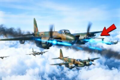 Alemanes se RIERON del Mosquito “de madera” Canadiense, hasta que sus 4 Cañones les dispararon.