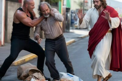 ‘TE VOY A ENSEÑAR RESPETO’ LE GRITÓ UN MATÓN AL ANCIANO EN EL SUELO… JESÚS MIRABA