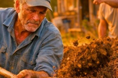 CAVÓ DÍAS EN EL PATIO Y TODOS SE BURLARON… HASTA DESCUBRIR LO QUE HABÍA ENTERRADO