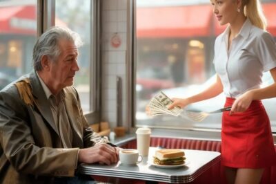 Una amable camarera le pagó el café a un anciano, sin saber que era un multimillonario que buscaba