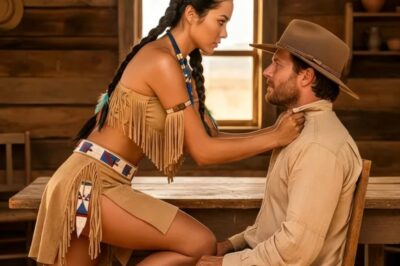 El ganadero rico no soportó su soledad y esa noche invitó a su vecina apache.