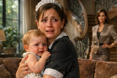 LA SIRVIENTA POBRE ENCONTRÓ UNA NOTA EN EL PAÑAL DEL BEBÉ — EL MENSAJE LA DEJÓ EN SHOCK