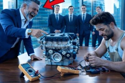 EL CEO MILLONARIO LLEVÓ UN MOTOR PARA HUMILLARLO — PERO TODO CAMBIÓ AL ENCENDERLO..
