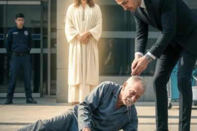 Conserje de 70 años fue ESCUPIDO por CEO cruel en la entrada pero JESÚS lo hizo DUEÑO de TODO