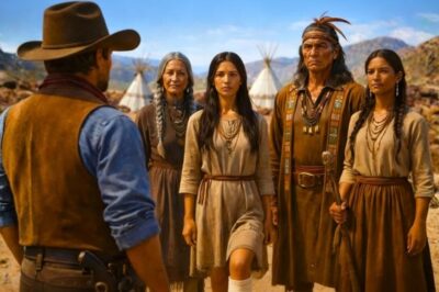 Salvé el ganado del jefe apache… entonces me ofreció elegir a una mujer — y escogí a la que