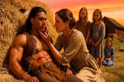 Mujer viuda con 3 hijas salva a un Apache solitario en un granero… y le cambia la vida.