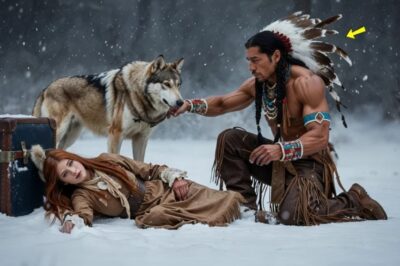 Novia por correo abandonada quedó descalza en la nevada… hasta que un guerrero lakota la cubrió…