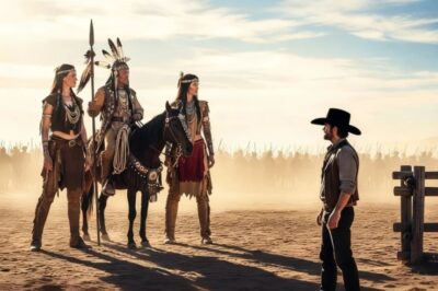 🔥 Le Dio Comida a 2 Hermanas Apache Gigantes… ¡Un Día Después, 700 Guerreros Rodearon Su Rancho! 😱
