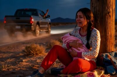 La echaron con su bebé y un extraño la salvó.