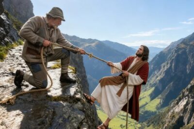 GUIÓ A UN DESCONOCIDO POR EL SENDERO MÁS PELIGROSO Y ESE DESCONOCIDO ERA JESÚS