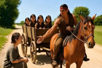 “Necesitas un techo… y yo una madre para mis hijas… ven conmigo” — dijo el Apache