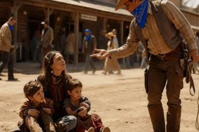 Nadie la Quería con 2 Hijos Hasta que el Vaquero Dijo:Ahora Somos6| Historia Emotiva del Viejo Oeste