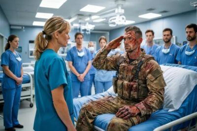 Los médicos se burlaron de la “nueva enfermera”… hasta que un comandante SEAL herido la saludó.