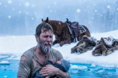 “Arrojaron a Tres Bebés a un Río Helado… Pero un Vaquero Roto Hizo LO IMPOSIBLE”
