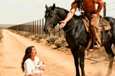 “Cásate conmigo y yo los cuido”, dijo el guerrero apache a la joven madre abandonada a la carretera.