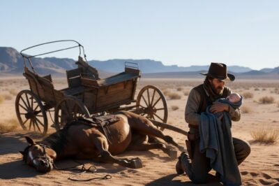 Encontró a un bebé llorando junto a un caballo muerto… Luego se dio cuenta de quién era su madre.