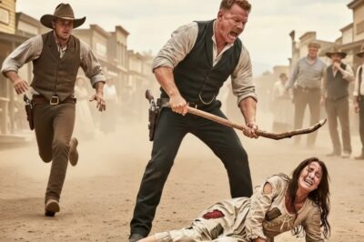 Nadie quiso ayudarla… hasta que un hombre gritó: “¡Quita tus manos de ella!”