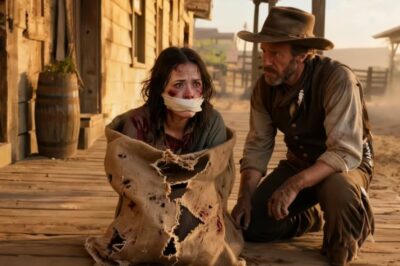 Ella lloró: “¡Quítales las bolsas, por favor!” — El ranchero las abrió y vio a su esposa