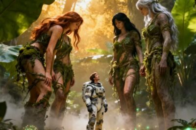 Aterricé en una ciudad oculta de mujeres gigantes y sensuales, y me rogaron que repoblara el lugar