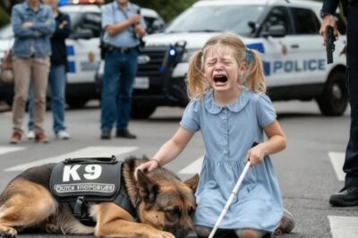 La policía ataca a una niña ciega y a su perro K9 — ¡no vas a creer lo que pasó después!