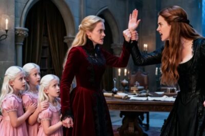 Rey vampiro viudo se escondió para poner a prueba a su amada con sus trillizos pero la limpiadora