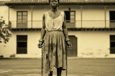 La esclava encadenada sufrió lo impensable, y esa noche hizo pagar al amo