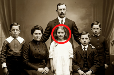 En esta imagen de 1910, una sonrisa parece fuera de lugar, y el zoom explica por qué