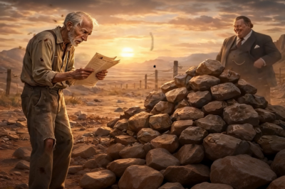Le Pagaron 35 Años de Trabajo con un Terreno lleno de Piedras Pero Debajo Había una Fortuna