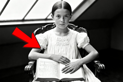 Este retrato de 1855 de una niña con un libro parece inocente hasta que notas la página