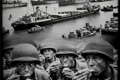 Cuando Estados Unidos envió una fábrica de helados al Pacífico: Guerra logística que derroto a Japón