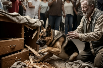 Un veterano sin hogar ganó un almacén lleno de basura lo que su perro K9 encontró dentro les cambió