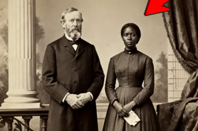 Este retrato de 1873 de una pareja de granjeros parece igual hasta que se nota la línea adicional