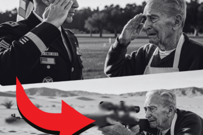 “¡Necesito un Sniper!”, gritó el General — Solo el cocinero de 79 años avanzó y la base quedó muda.