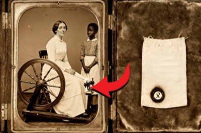 Esta fotografía de madre e hija de 1854 parece serena hasta que se nota la marca de quemadura en el delantal de la niña.