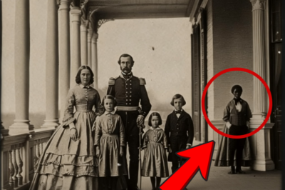 Los expertos ampliaron la foto de 1860 y vieron lo que la niña esclavizada escondía detrás de su espalda.