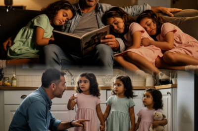 Un Padre Soltero Tomaba Té Solo | Hasta Que Unas Trillizas Susurraron: Finge Que Eres Nuestro Padre