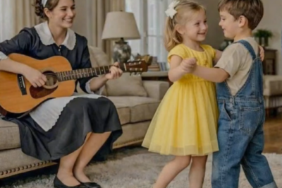 El millonario llegó exhausto a casa… y vio al hijo de la limpiadora bailando con su hija