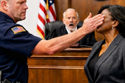 Le dio una bofetada frente al juez… no sabía quién era ella