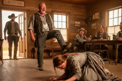 Humillada en el suelo del salón — Hasta que el vaquero marcado pronunció una sola palabra