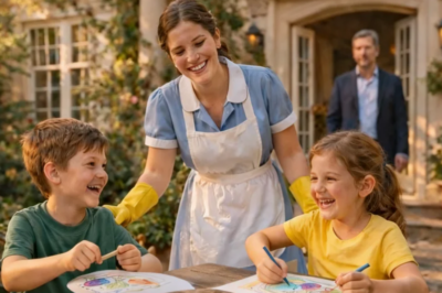 El millonario viudo creyó que sus hijos estaban bien…hasta que la nueva empleada descubrió la verdad