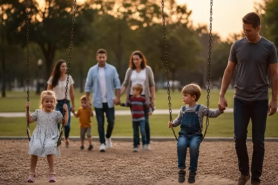 Un Padre Soltero Encontró a una Niña Sola en el Parque—Cuando la Llevó a Casa, la Puerta se Abrió y Él se Quedó Helado…