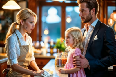 “¿Puedes Fingir Ser la Mamá de Mi Hija?” — Susurró el CEO Padre Soltero a la Camarera que lo Dejó Sin Palabras…