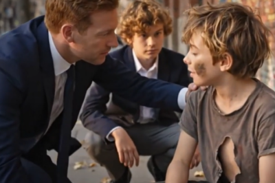 “¡Él Es Mi Hermano, Papá!” Dice El Hijo Del Millonario Señalando A Un Niño En Situación De Calle…